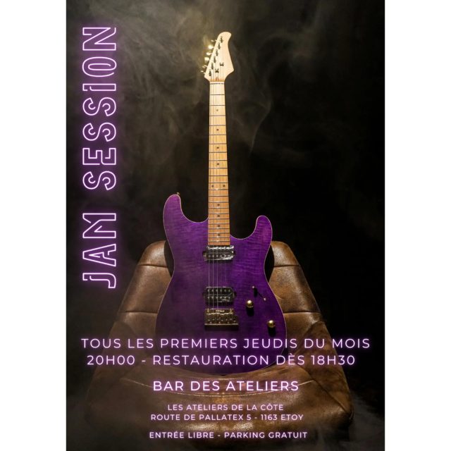Guitarbox Jam Session au bar des ateliers